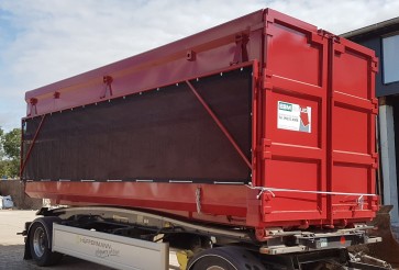 Ultraleichte Abrollcontainer für die Firma EBM Bauer