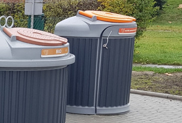 Semi bin Container