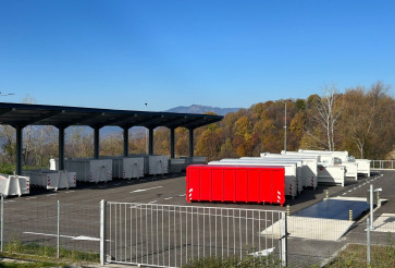 Kontejnery na Balkán