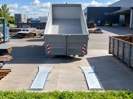 Vodicí lišty pod ABROLL kontejnery - 2