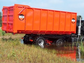 Abrollcontainer - spezielle Ausführung