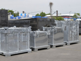 ADR-Transportbehälter für Lithium-Ionen-Batterien (Li-Ion) ASP 600-800-1500-1800
